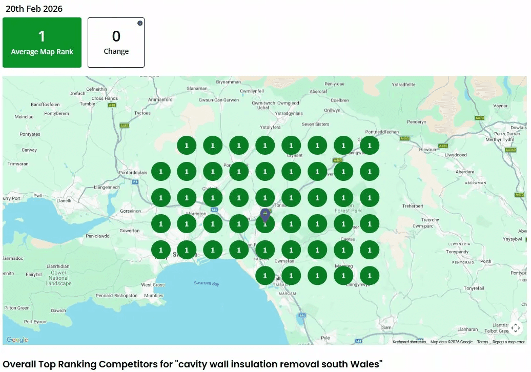 CWI removal south Wales - current ranking
