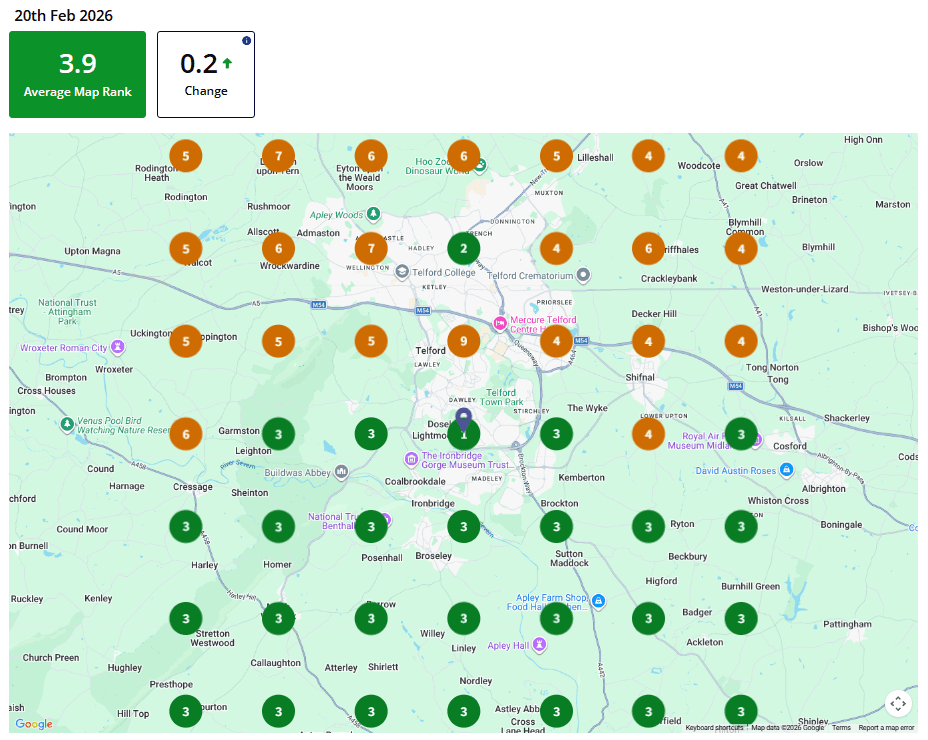 Boiler repair in Telford - current ranking
