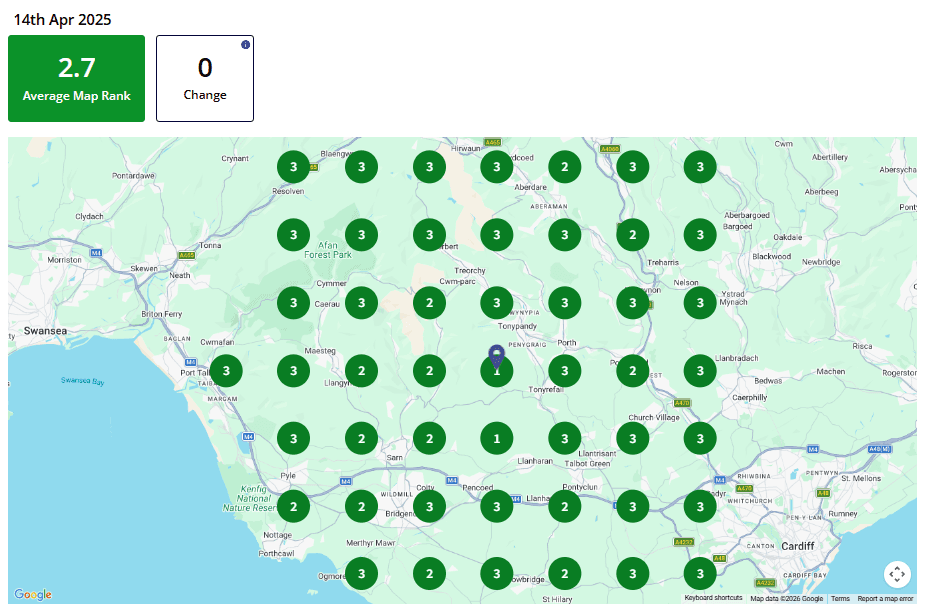 Boiler services Porth - previous ranking