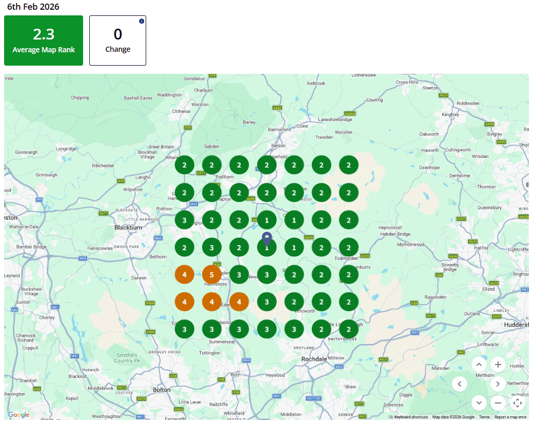 Boiler repairs Rossendale - current ranking