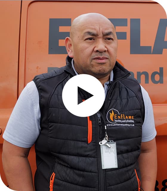Enflame Heating website by BUILT